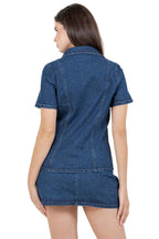 ENSEMBLE HAUT ET JUPE EN JEAN MODE FEMME