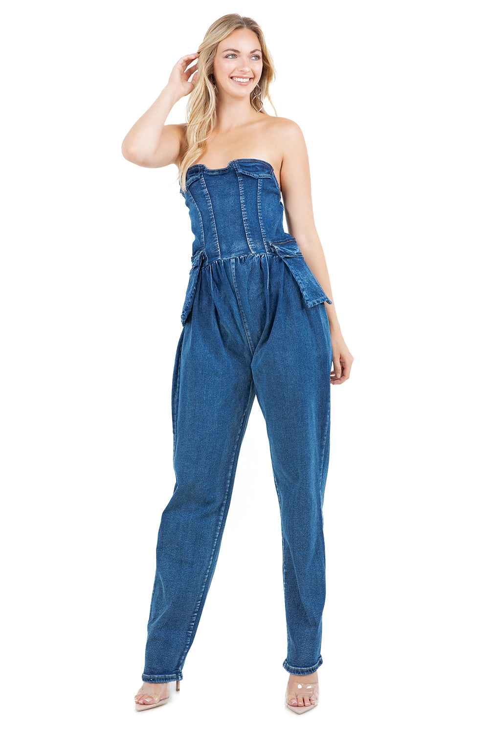 COMBINAISON EN JEAN MODE FEMME