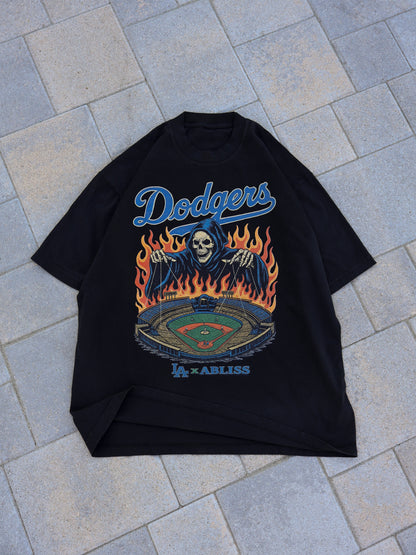 Black - Dodgers Reaper Tee