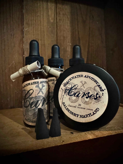 Curses Ritual Oil for Baneful Magic & Hex Reversal – 1oz