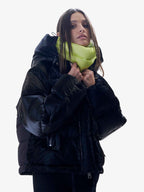 SHORT DOWN PUFFER - Black