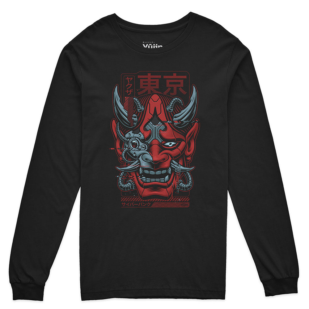 Camiseta de manga larga Demon Cyborg