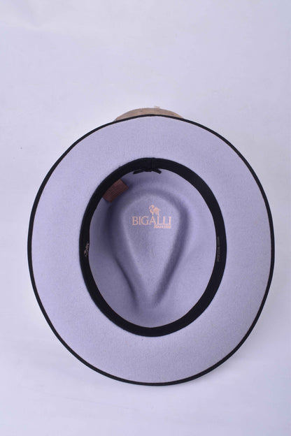 Classic Wool Felt Fedora Hat for Men Heritage