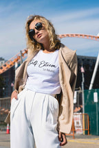 Blazer cruzado de lana Louise: estilo clásico para mujer