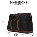Luxe Journey 2 Piece Weekender & Backpack Set