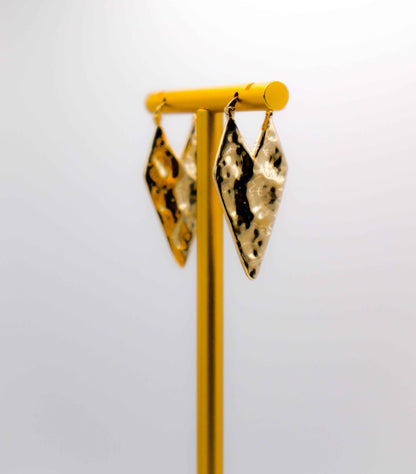 Gold Geometry Glam Earrings – Modern Gold Geometric Jewelry