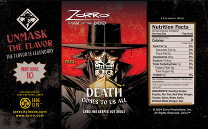 Zorro Hot Sauce 5-Pack