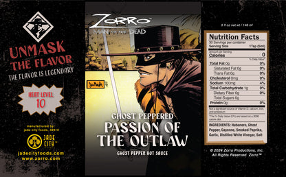 Passion of the Outlaw : Ghost Pepper Hot Sauce