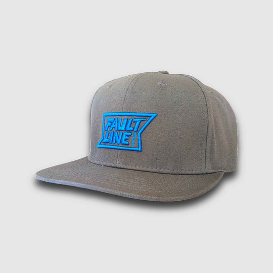 Buffalo Check Snapback - Grey