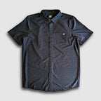 Langley Performance Button Up Shirt - Carbon/Topo - Lolomo!