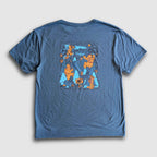 Wild Friends Sustainable Tee - Blue Grey - Lolomo!