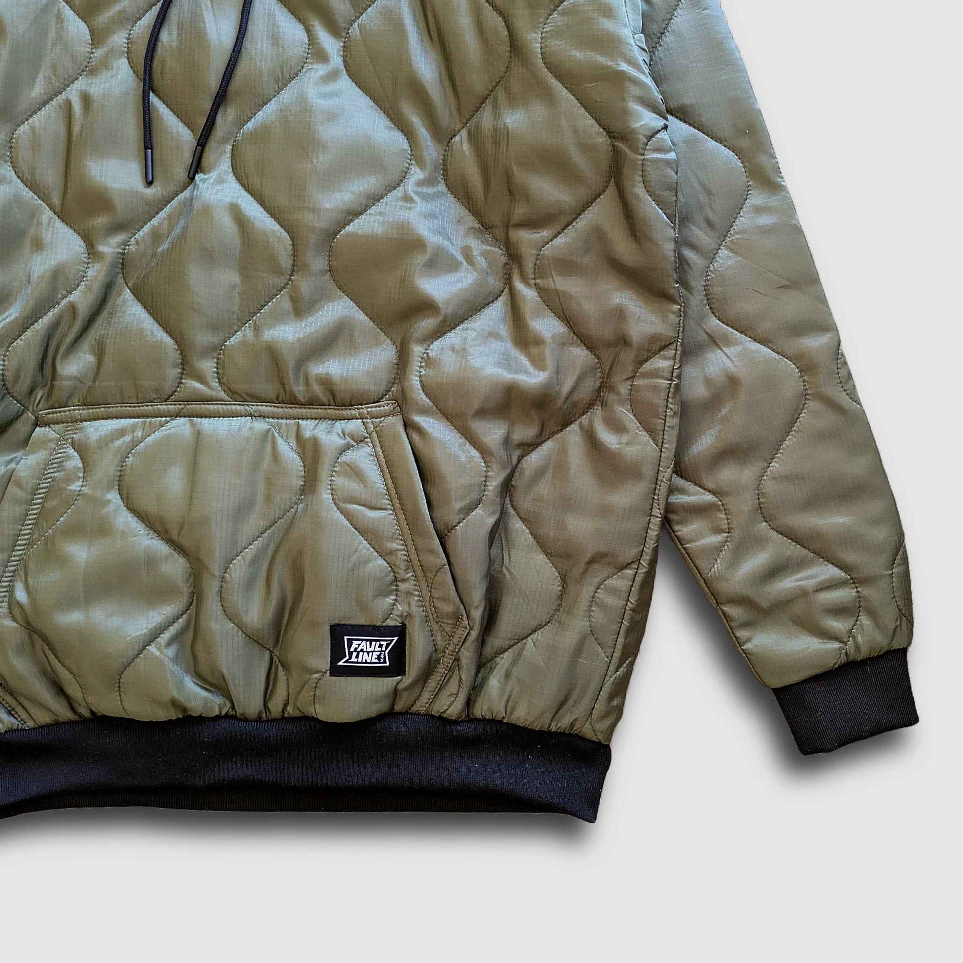 Sherwin Puff Hoodie - Olive