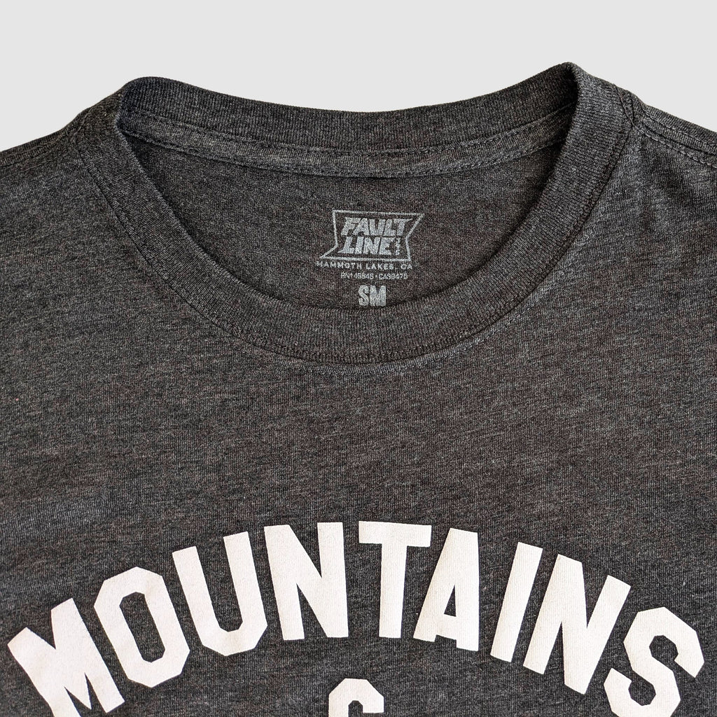 Women's Mountains & Beer Tee - Charcoal - Lolomo!