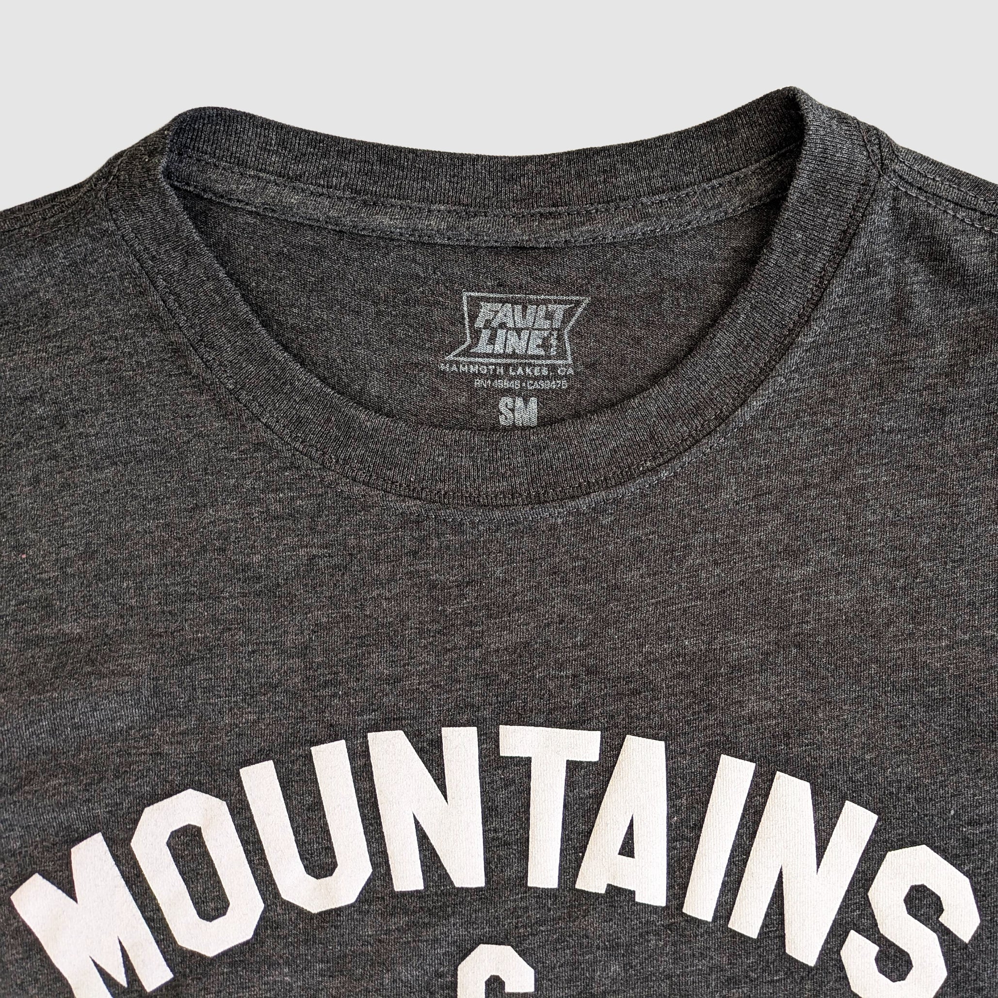 Women's Mountains & Beer Tee - Charcoal - Lolomo!