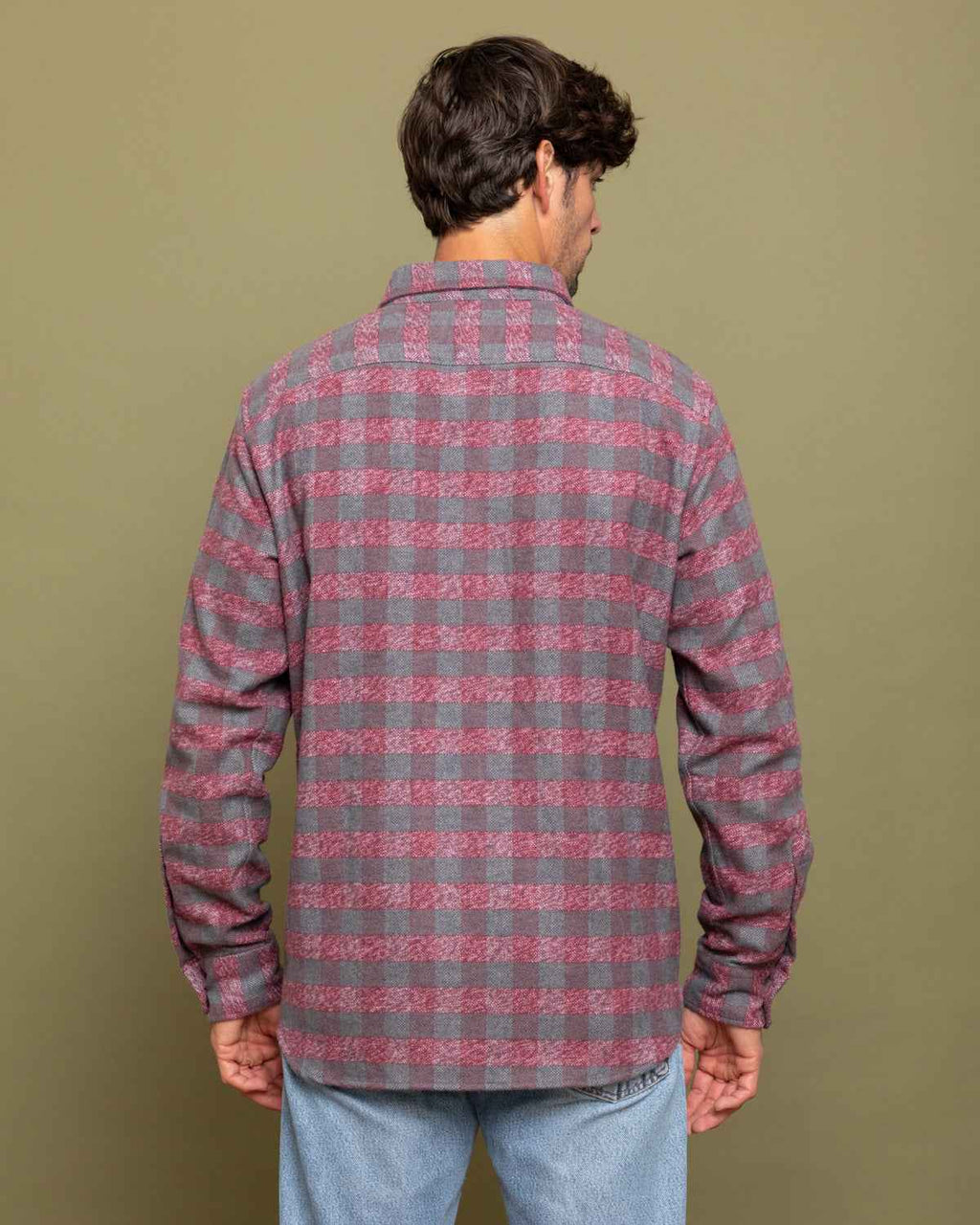 Grand Flannel, Burgundy