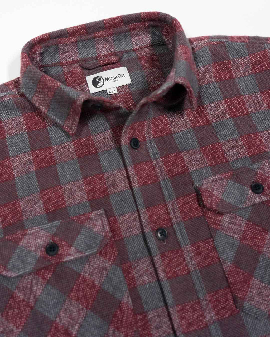 Grand Flannel, Burgundy