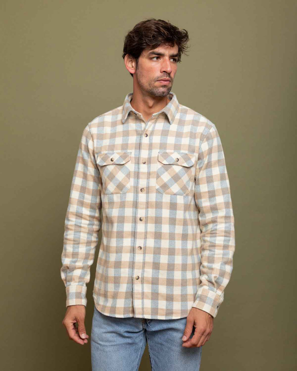 Grand Flannel, Ecru