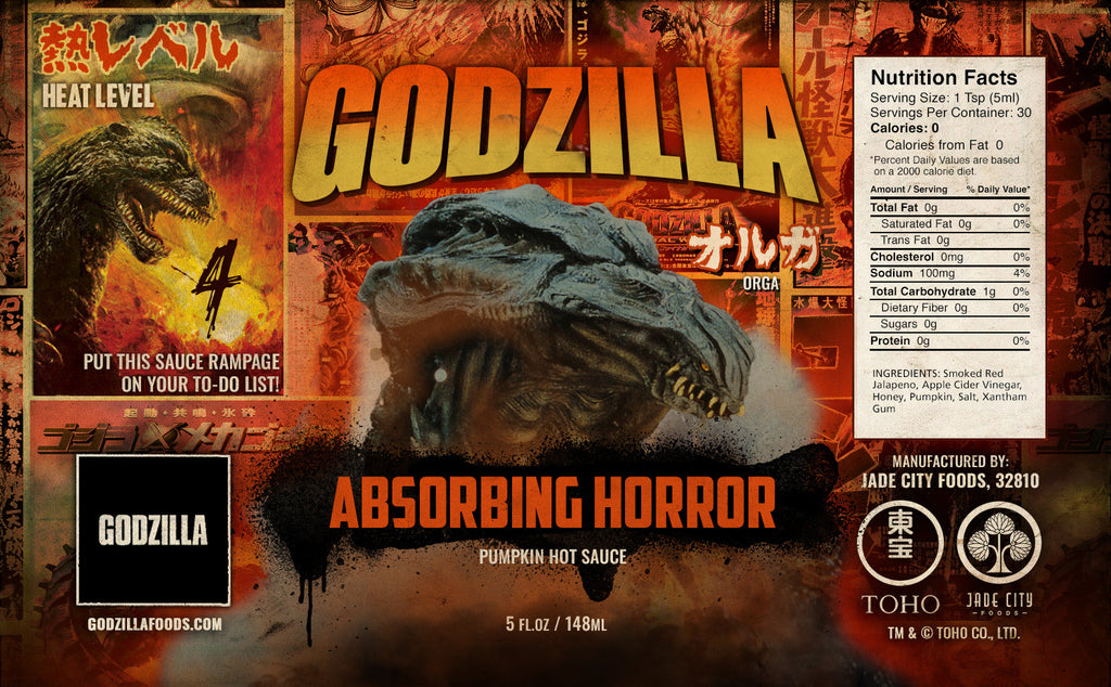 Paquete de 5 salsas picantes Godzilla: Serie 5
