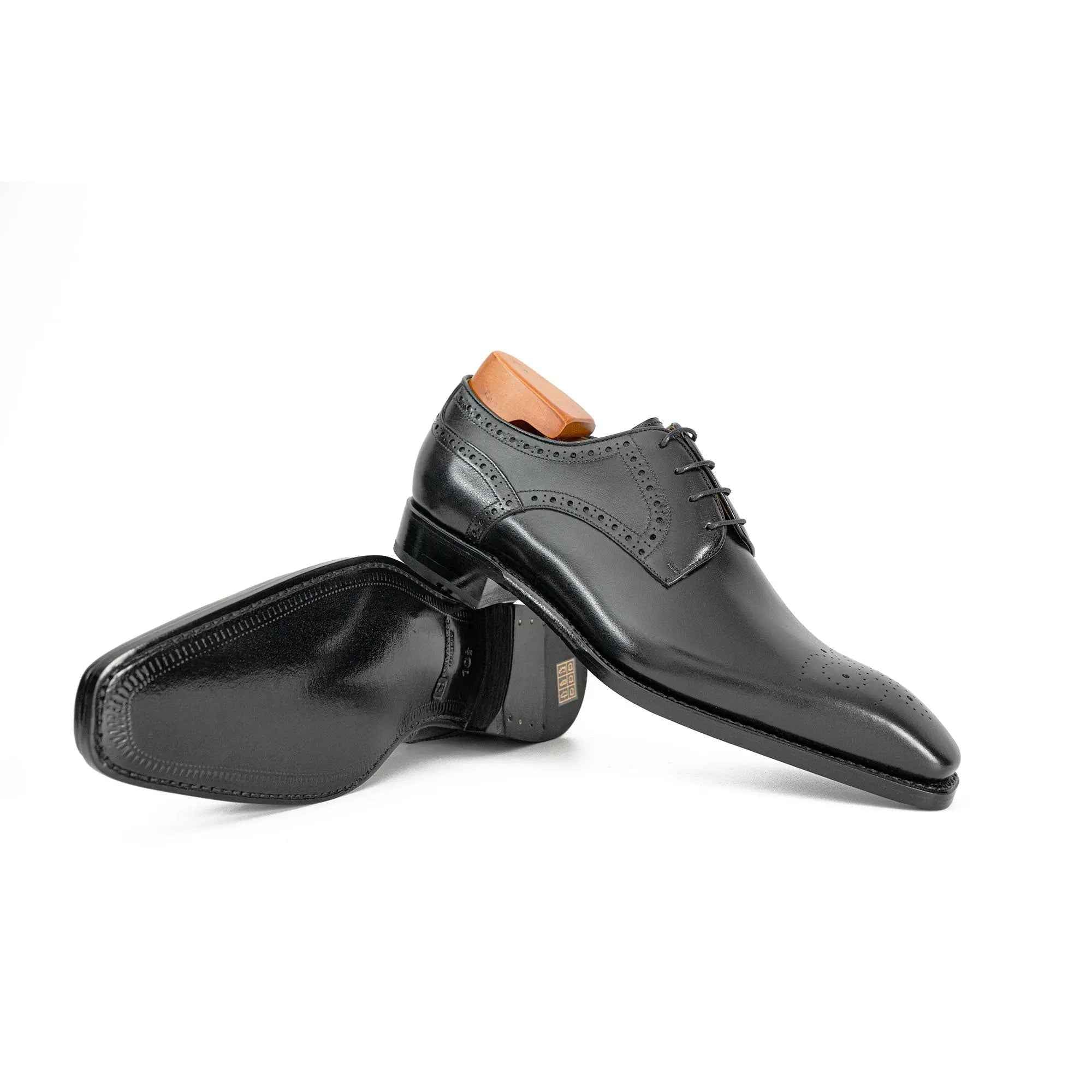 Goodyear Welted Patent Leather Oxford Shoes - Lolomo!