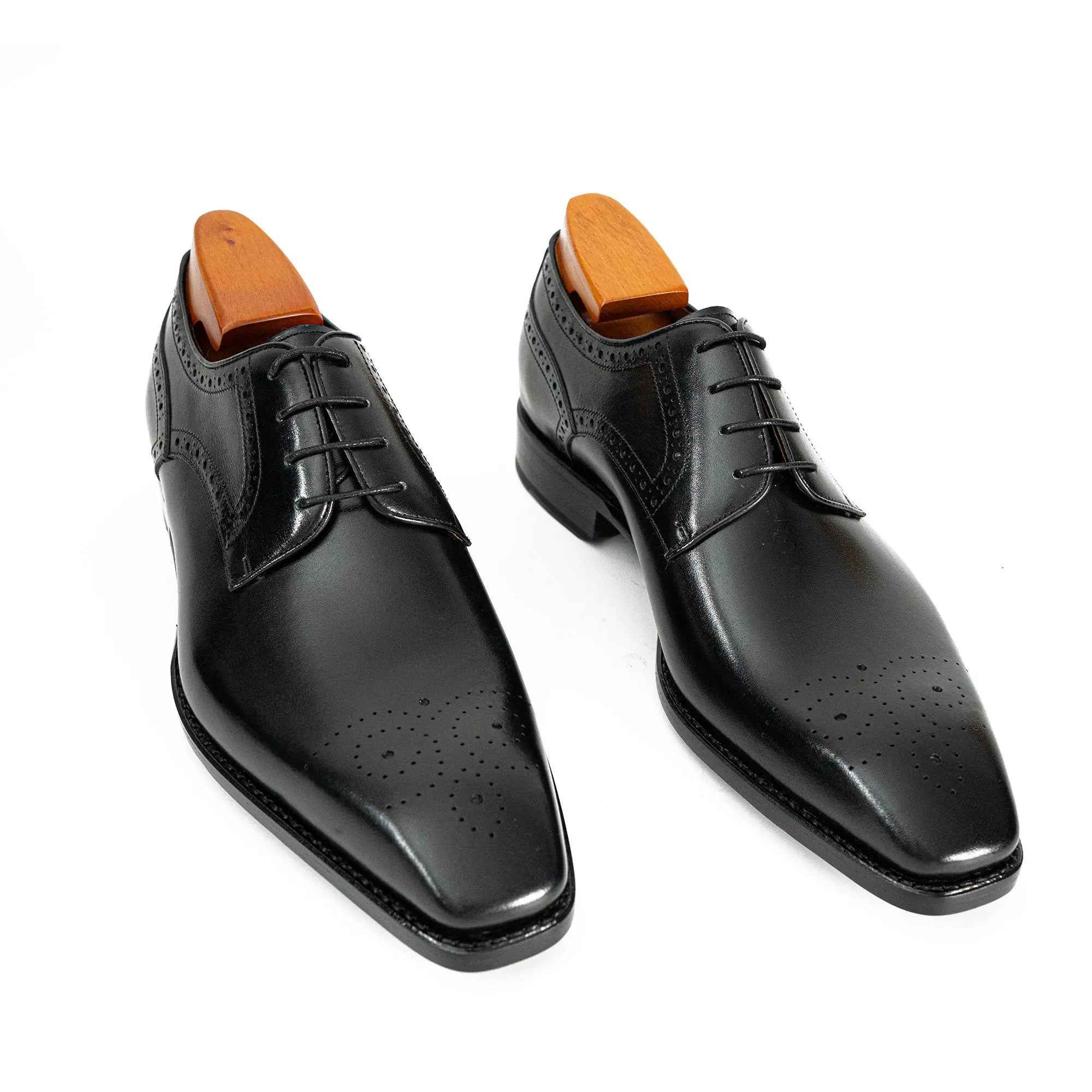 Goodyear Welted Patent Leather Oxford Shoes - Lolomo!
