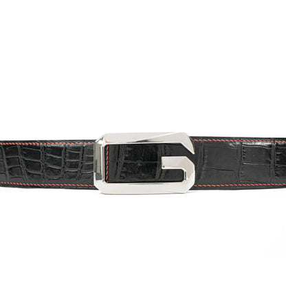 Handcrafted Alligator Leather Belts DVG19