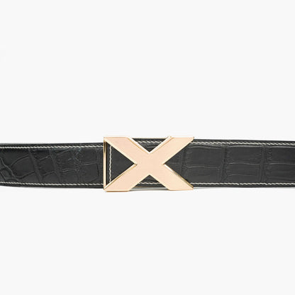 Handcrafted Alligator Leather Belts DVG2121