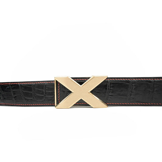 Handcrafted Alligator Leather Belts DVG231