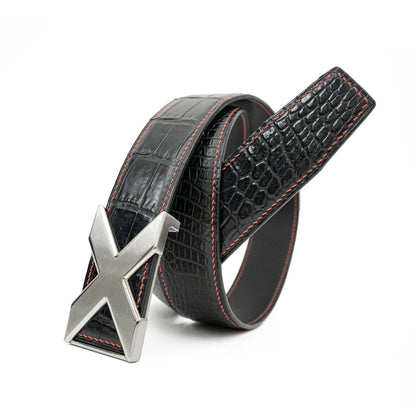 Handcrafted Alligator Leather Belts DVG231