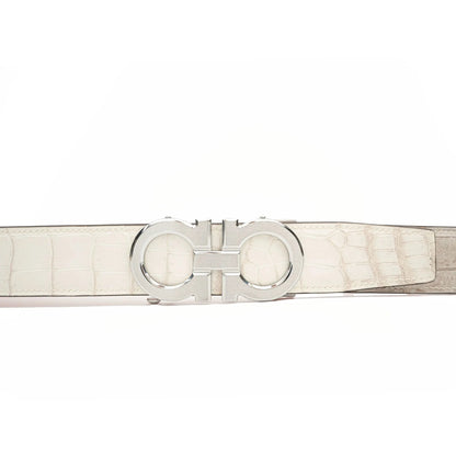 Handcrafted Alligator Leather Belts DVG252