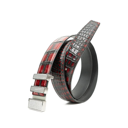 Handcrafted Alligator Leather Belts DVG29