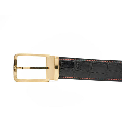 Handcrafted Alligator Leather Belts DVG291