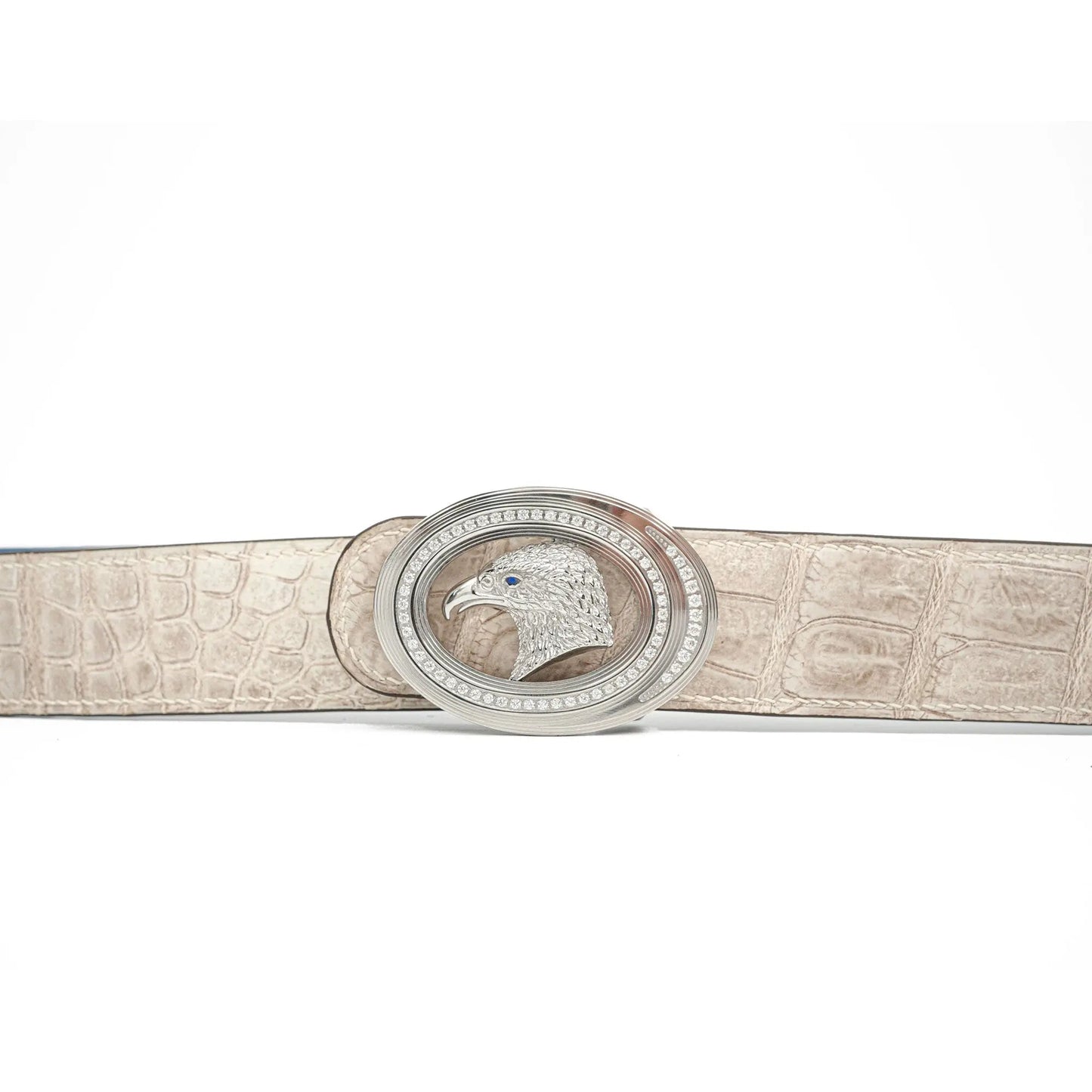 Handcrafted Alligator Leather Belts DVG366