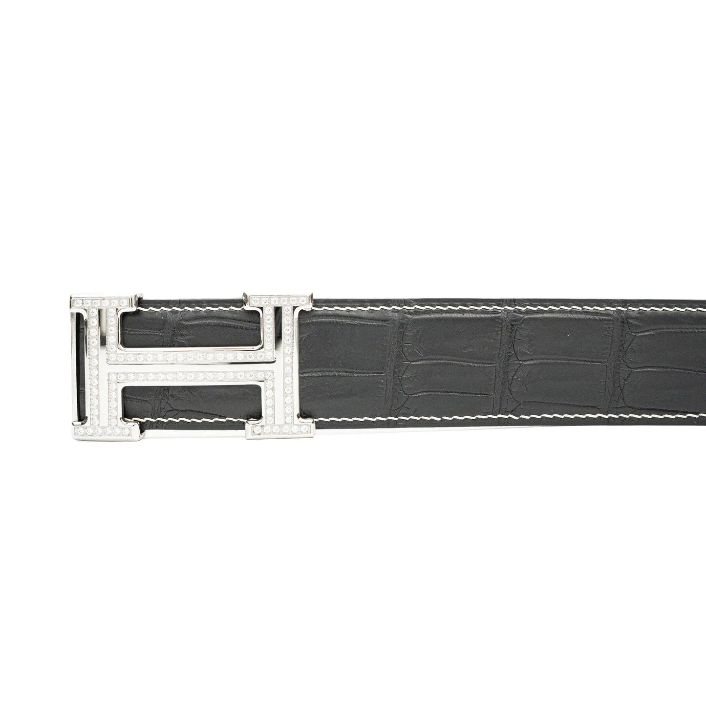 Handcrafted Alligator Leather Belts DVG59