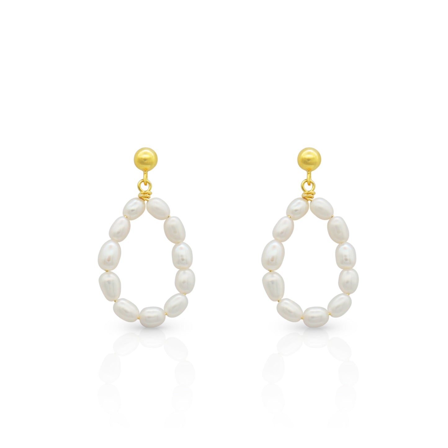 VALENTINE PEARL EARRINGS - Lolomo!
