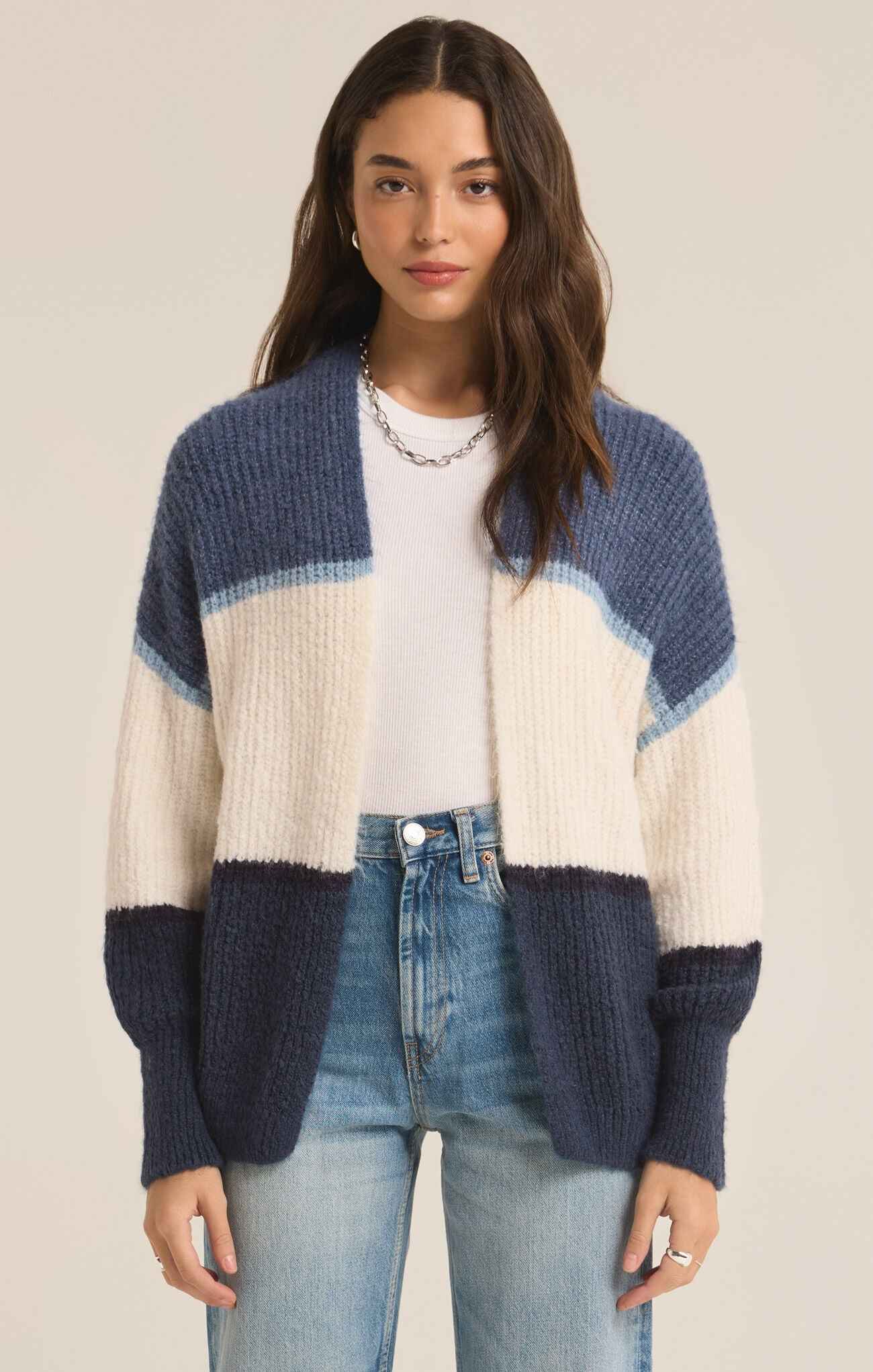 Z Supply Jones Stripe Cardigan