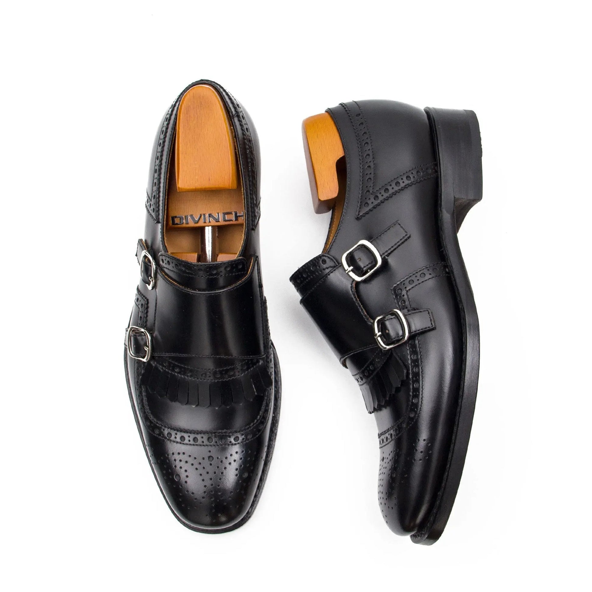 Goodyear Double Monk Strap Shoes