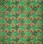 Traditional Polynesian Tattoo All Over design Peachskin Fabric | Islands Fabric