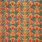 Traditional Polynesian Tattoo All Over design Peachskin Fabric | Islands Fabric