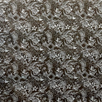 Polynesian Tribal Print Fabric | Chambray (Denim Look)