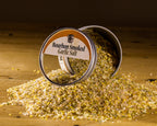 Sal de ajo ahumada con bourbon