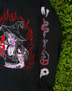 Incantation -  Tattooed Witch Long Sleeve Shirt