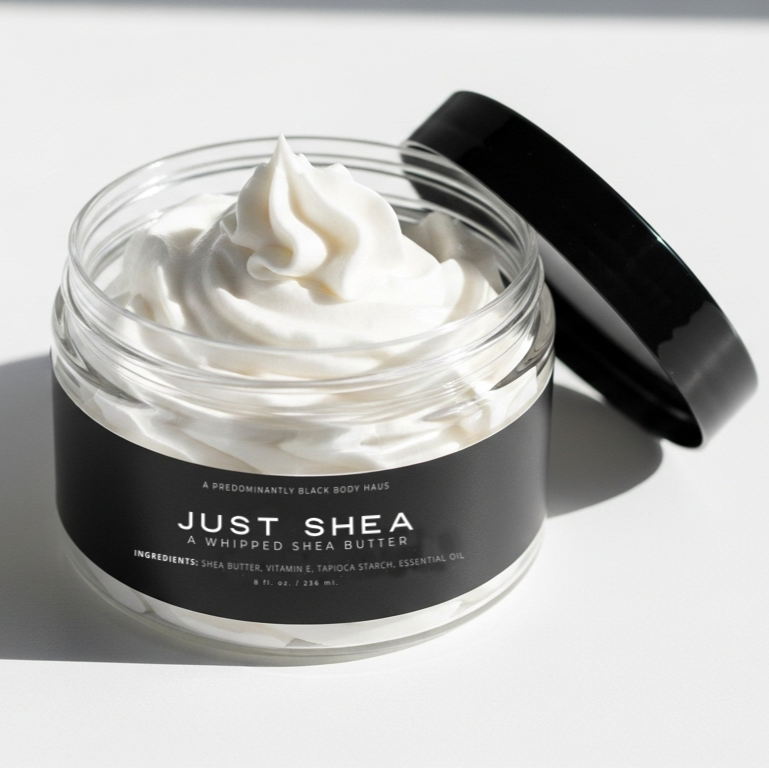 JUST SHEA, A WHIPPED SHEA BODY BUTTER