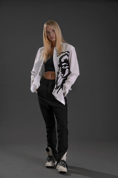 Longline Button-Up : Duality