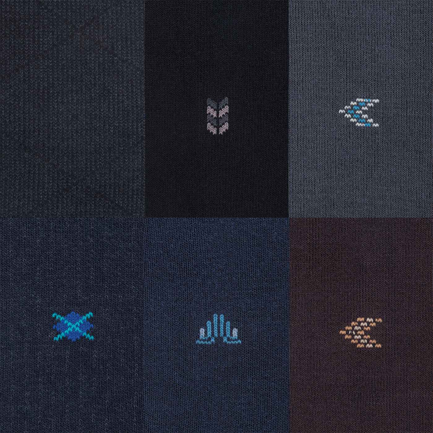 Men’s Bamboo Dress & Trouser Socks 6-Pack - 544