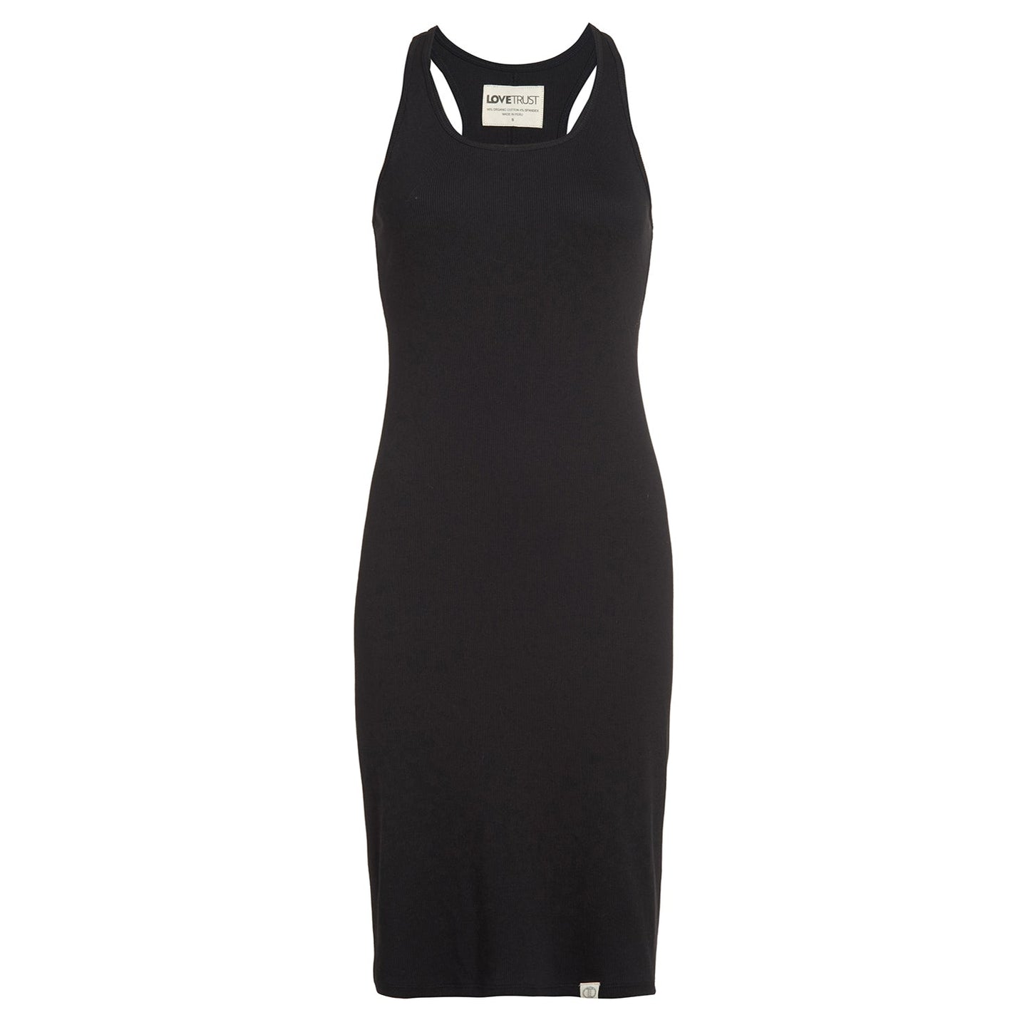 Pima Rib Knit L&L Racerback Dress