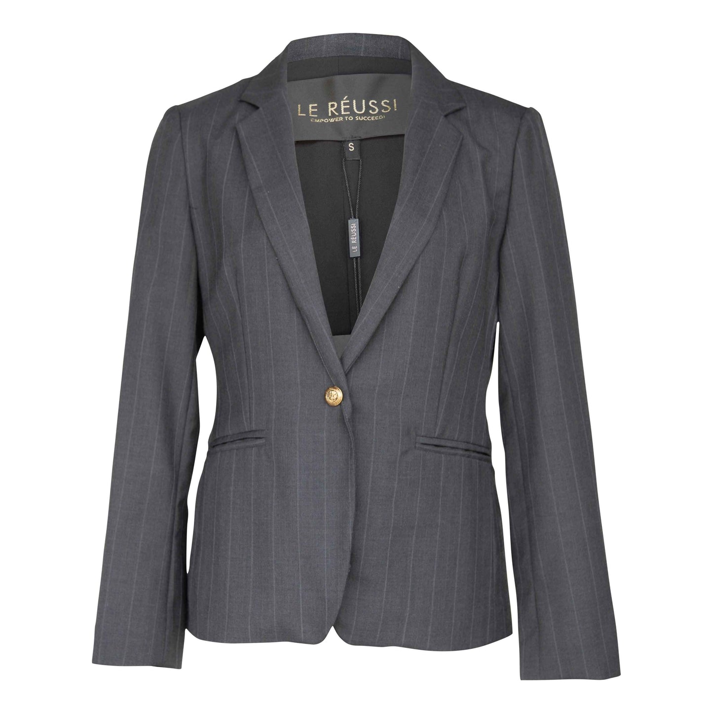 Tailoring Dark Grey Blazer – Classic Single-Breasted Blazer