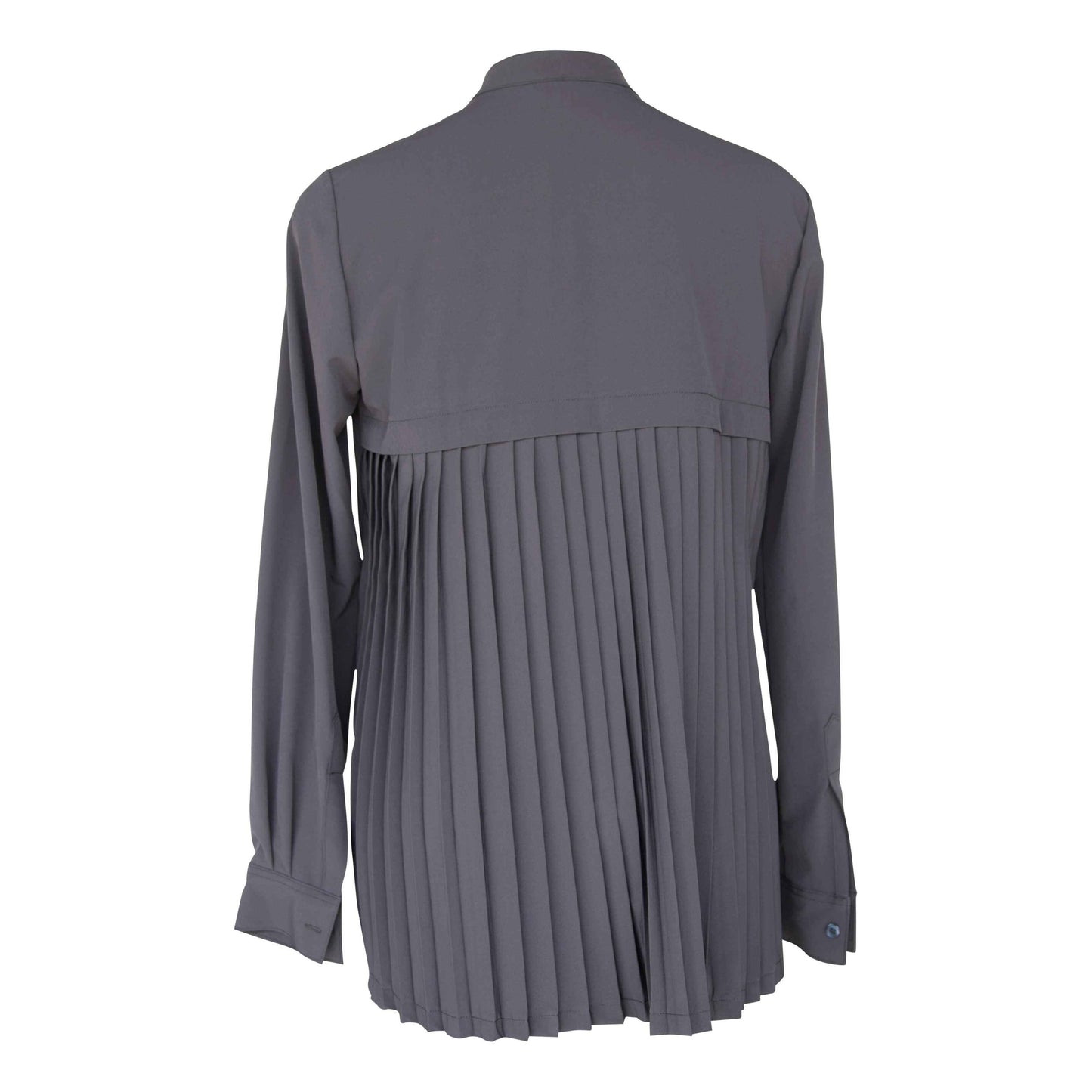 Stylish Pleated Blouse in Black – Women’s Elegant Top