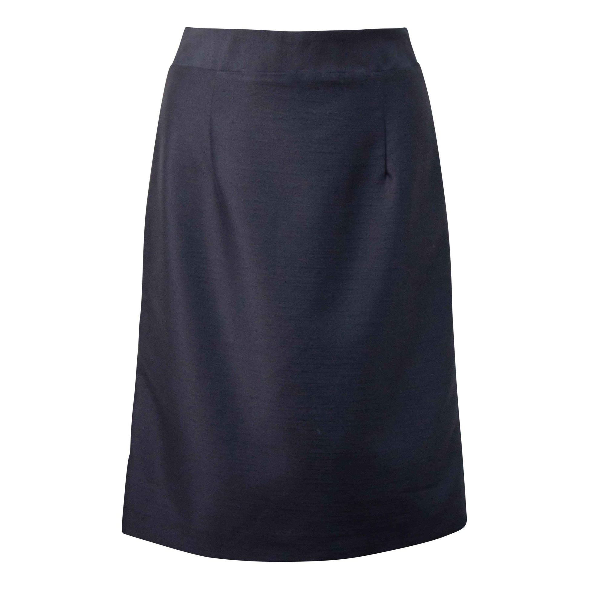 Luxe Straight Mini Skirt in Black – Women’s Chic Mini Skirt