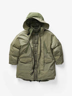 Long Down Puffer - Stone Green