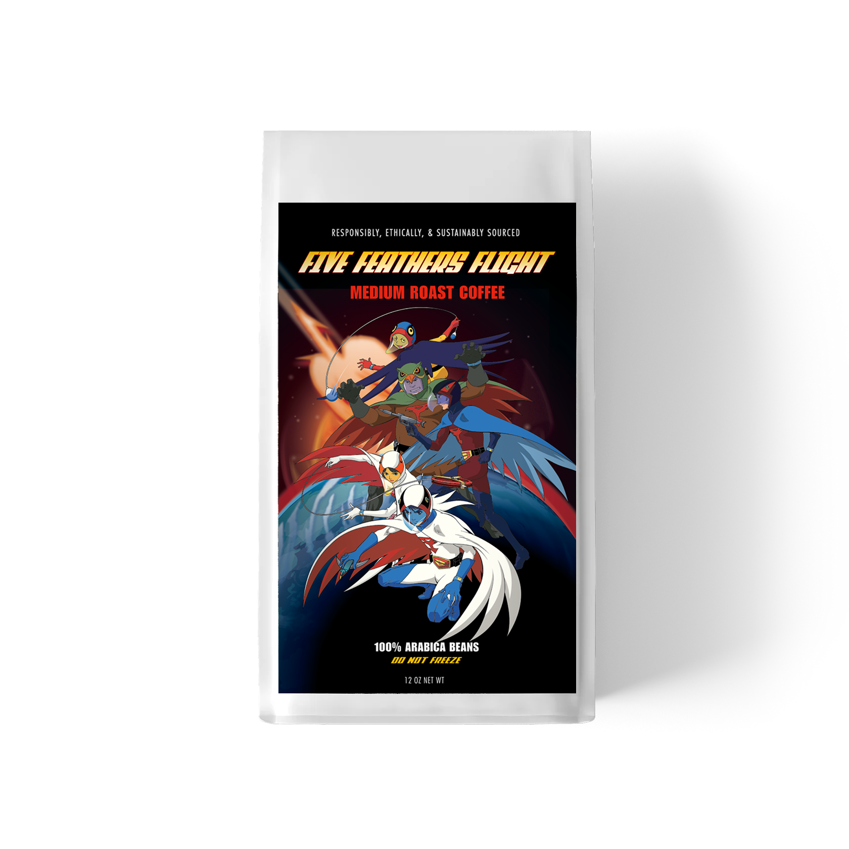 Five Feathers Flight : Medium Roast Coffee